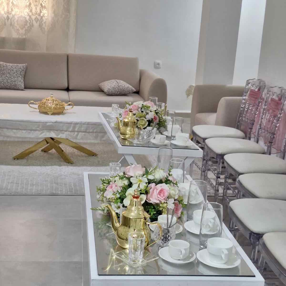 Tables décorées